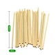Square bamboo skewers